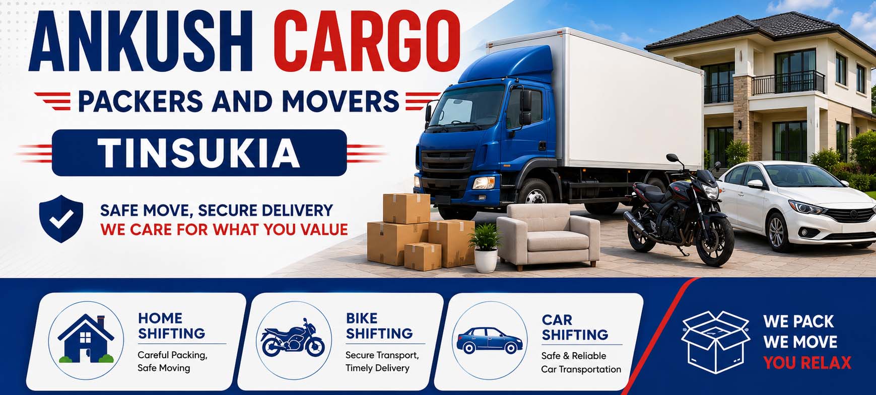 Packers and Movers Tinsukia